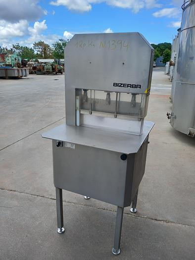 Usado Guilhotina de produtos alimentares BIZERBA
