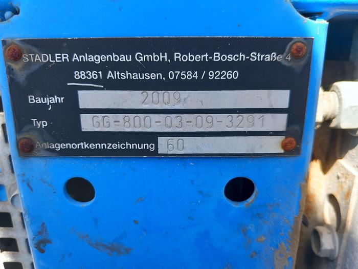 Usado Tapete transportador de 5,5 metros