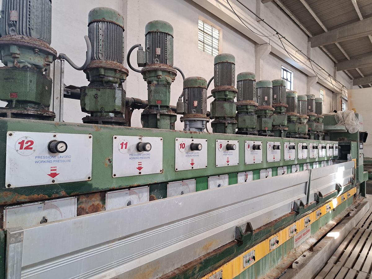 Used Linha de polimento de chapa BARSANTI MACHINE