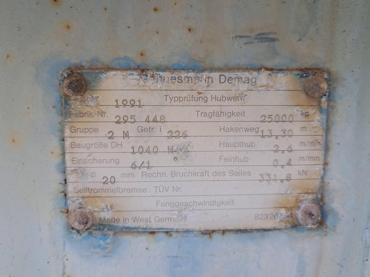 Used GUINCHO Demag 25TN