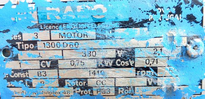 Used Tapete transportador de 5,5 mt