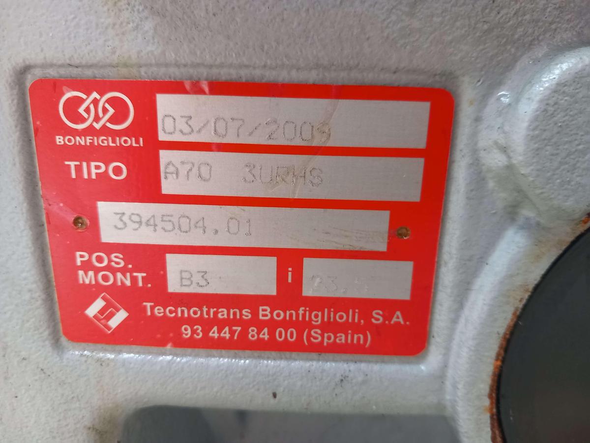 Used Motor com caixa redutora Bonfiglioli A70-3URHS
