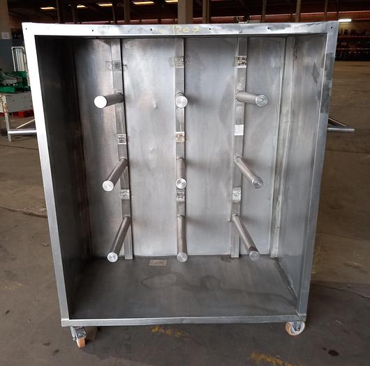 Used Armário porta rolos de inox