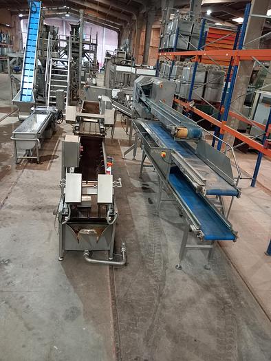 Used Linha de preparação e corte de legumes KRONEN GS25