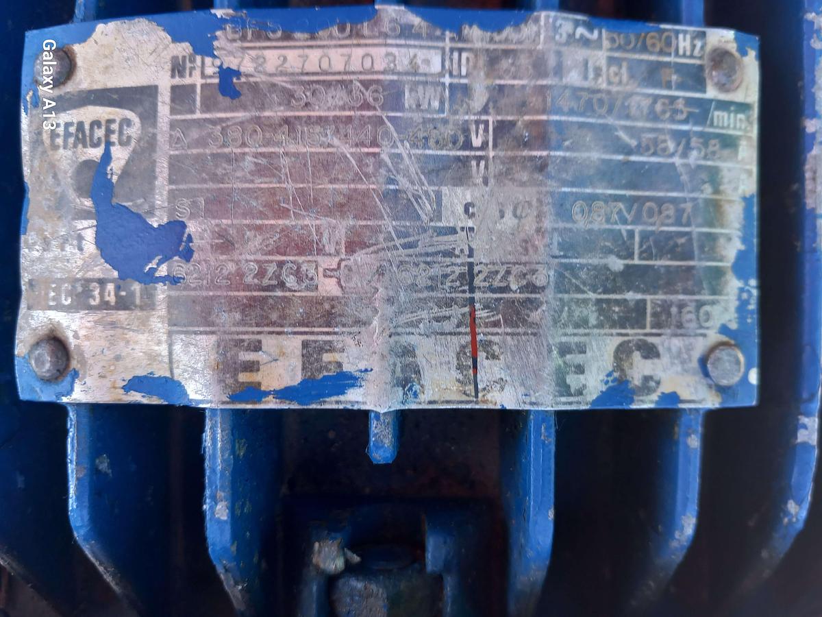 Used Motor elétrico EFACEC BF5 200 L6 4