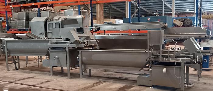 Used Linha de preparação e corte de legumes KRONEN GS25