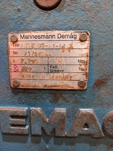 Used Motor com redutora DEMAG