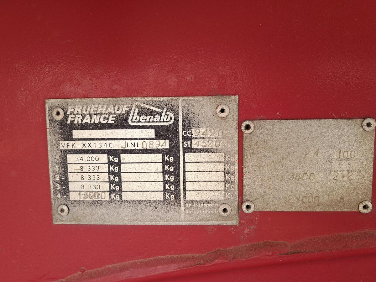Used Semi reboque basculante de alumínio BENALU