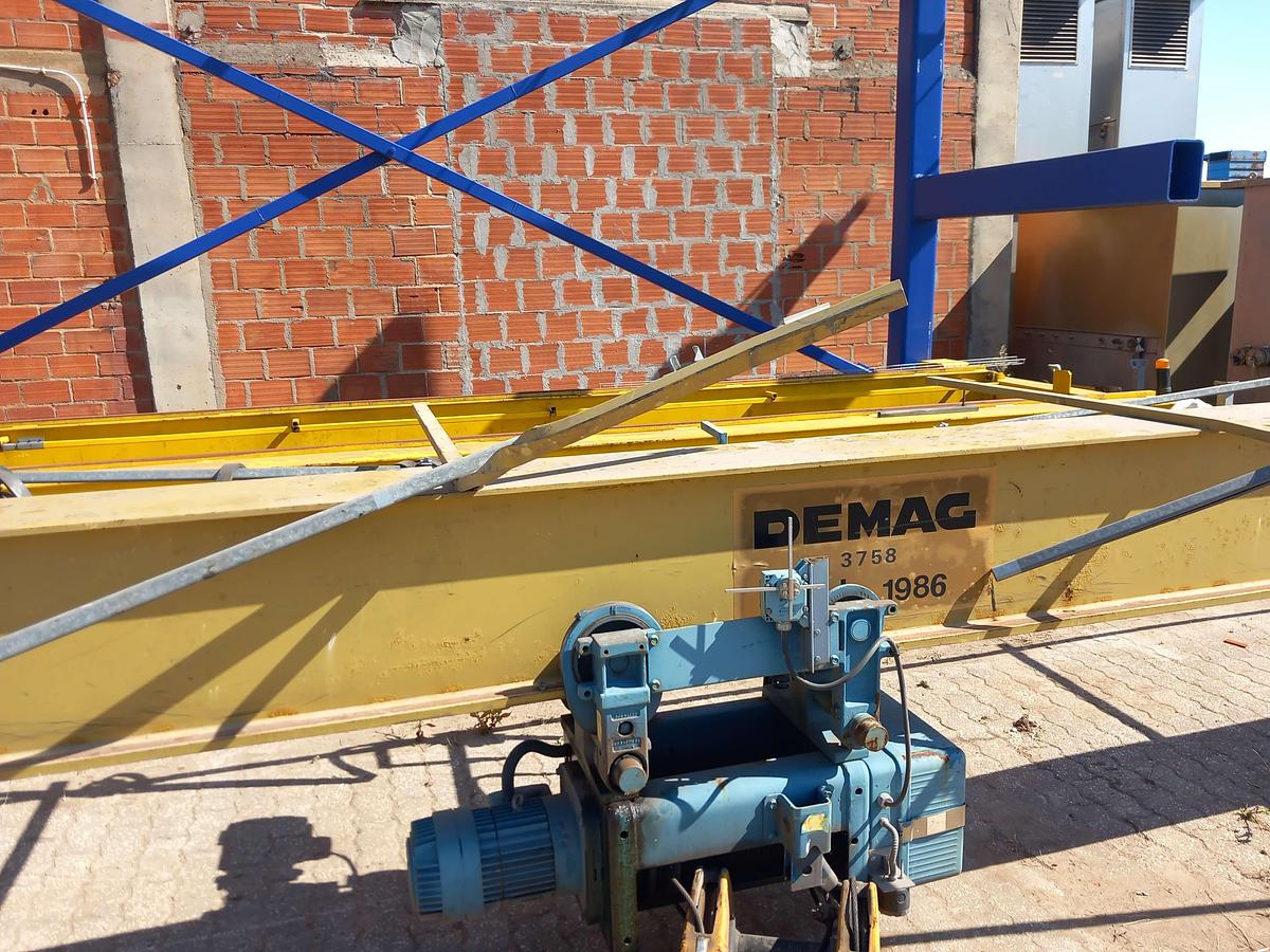Used 1986 Ponte rolante DEMAG de 5 ton, 9,80 mt