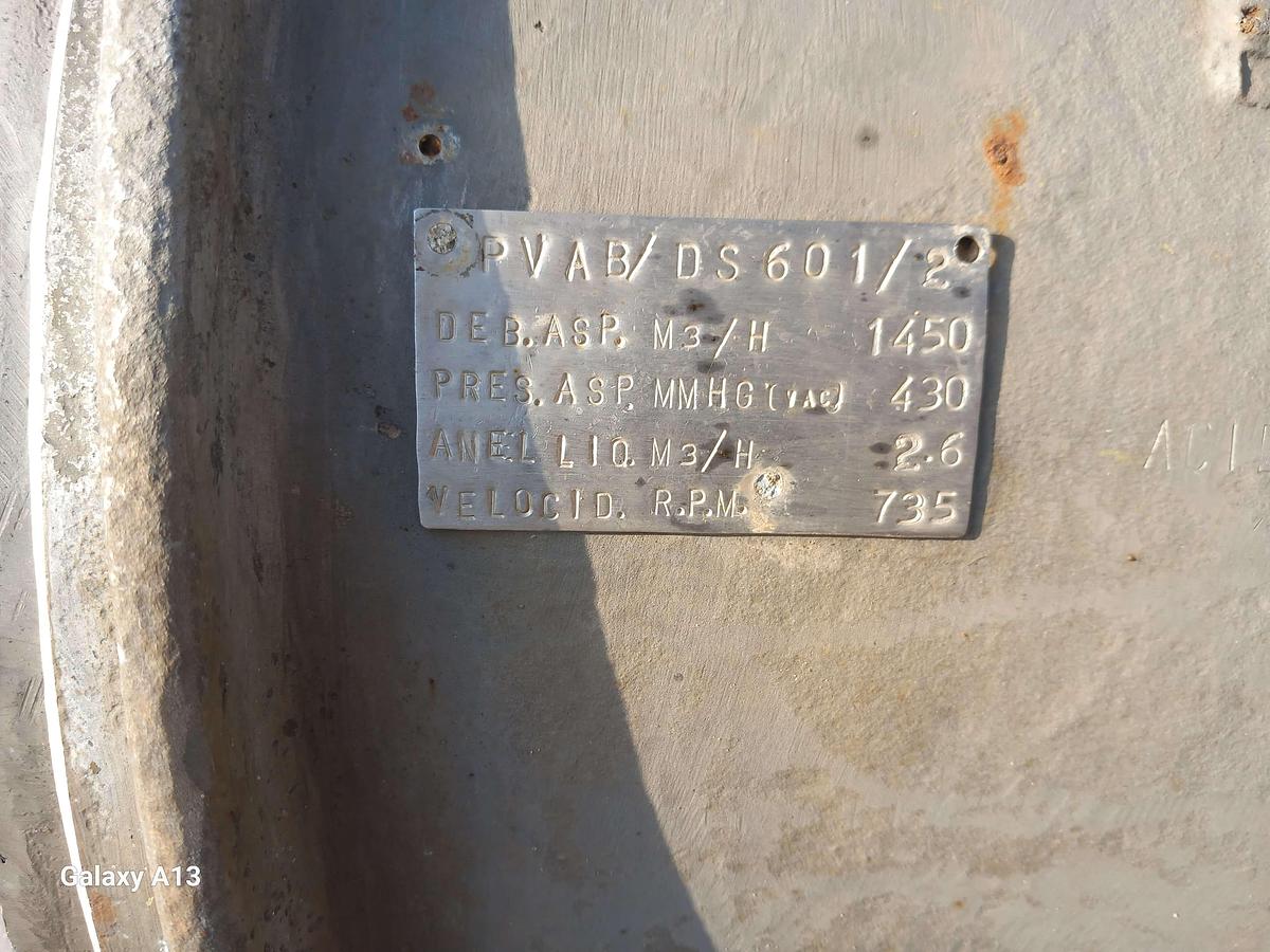 Used Bomba de vacuo PVAB/DS 601/2