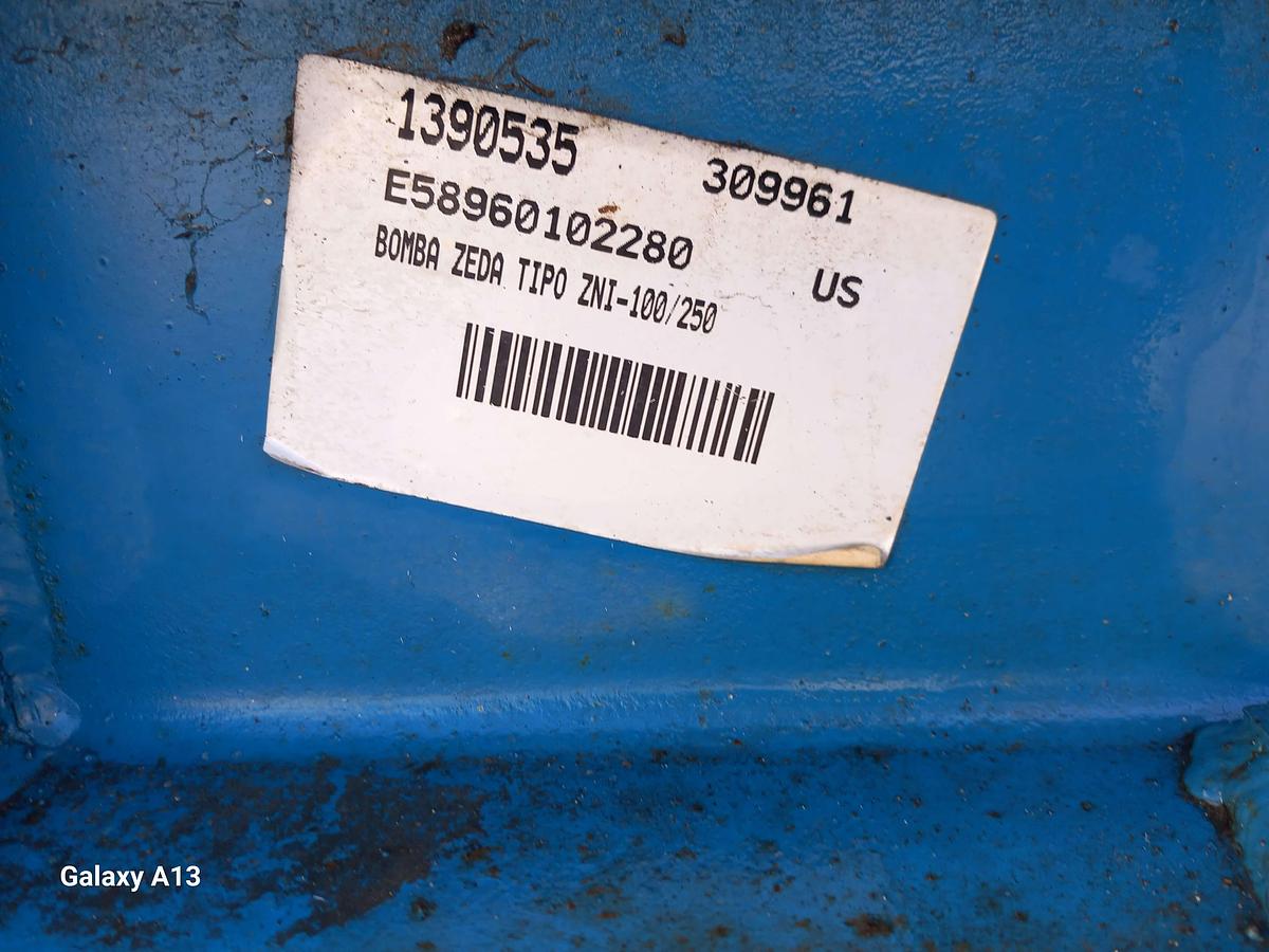 Used Motor com bomba ZEDA  ZNI-100-250