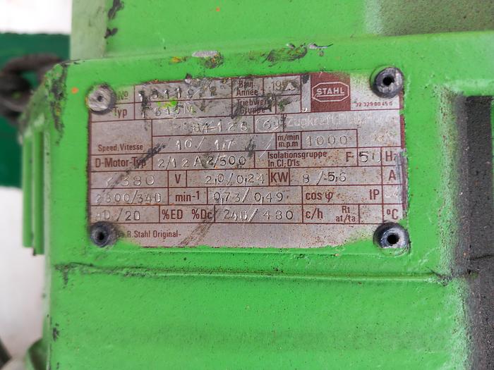 Usado Ponte fixa com guincho de 2 ton 8,5 metros