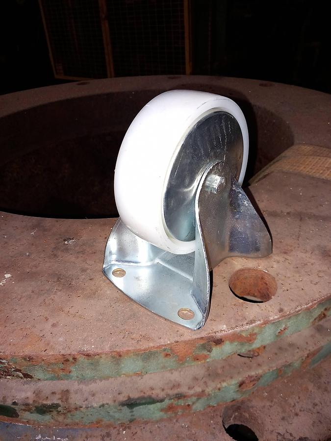 Used Rodas Tente 125/40 Brancas