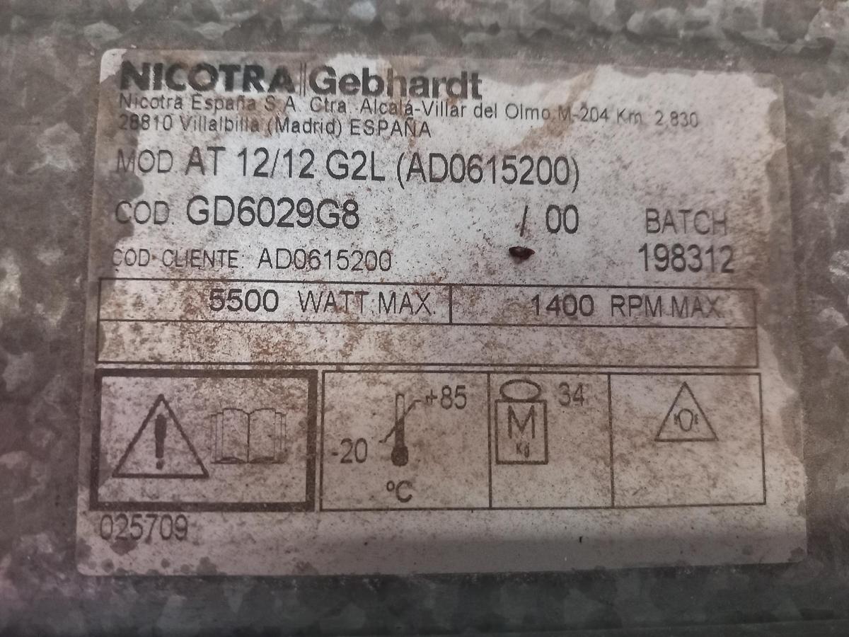 Used Ventilador Nicotra Gebhardt