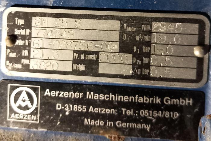 Used Bomba de vácuo de 30kw Emmerthaler Apparatebau GmbH GM10S