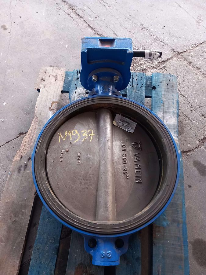 Used Válvula borbole Isoria DN-500-XA