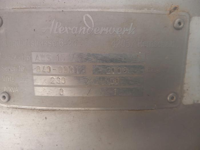 Used Centrifugador Alexanderwer