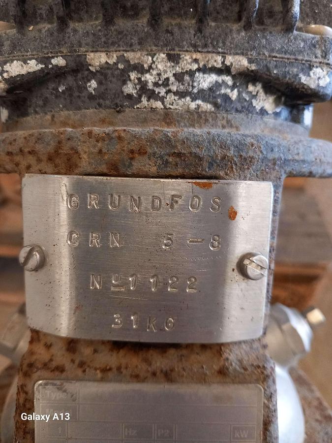 Used Motor con bomba GRUNDFOS CRN 5-8