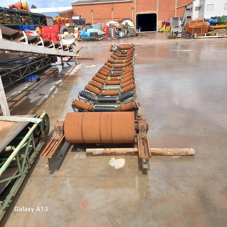 Used Tapete transportador 13 mt x 1 mt