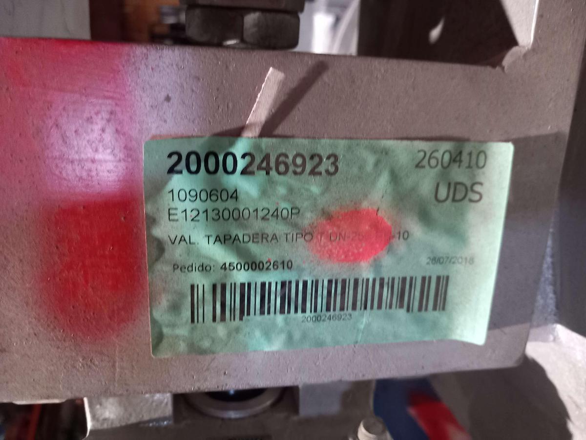 Used Valvulas Borboleta Pneumática CMO Valves DN-250