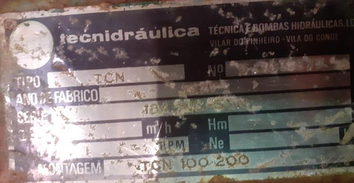 Used Bomba de água a diesel TECNIDARAULICA TCN 100/200