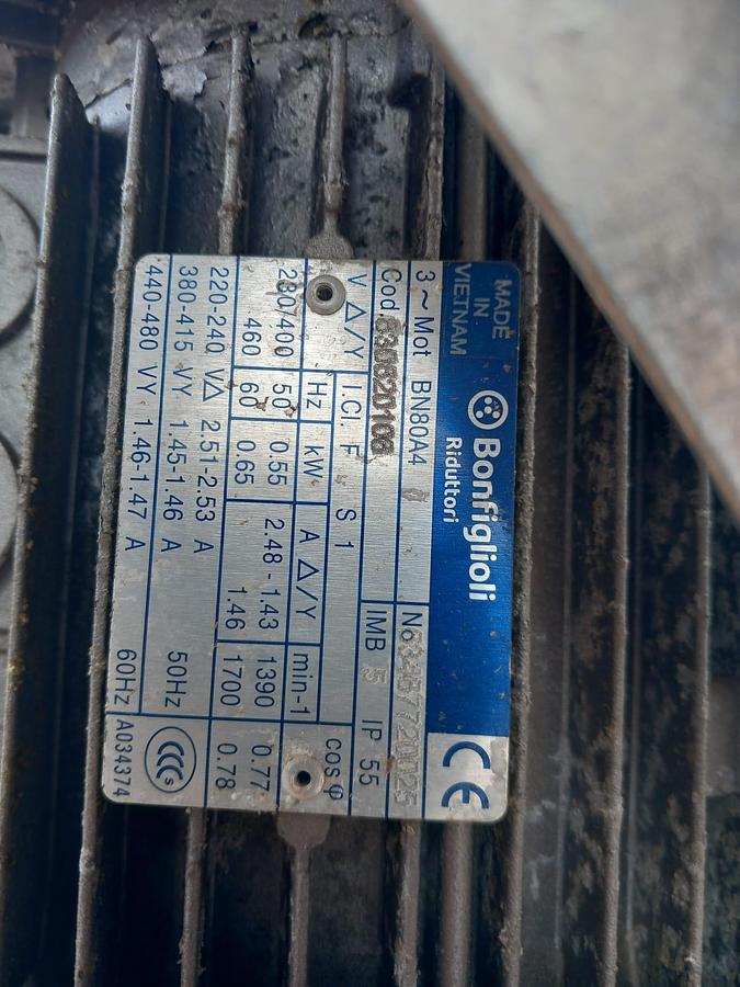 Used Tapete transportador inox Nilma 