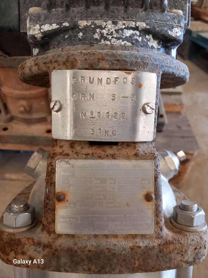 Used Motor con bomba GRUNDFOS CRN 5-8