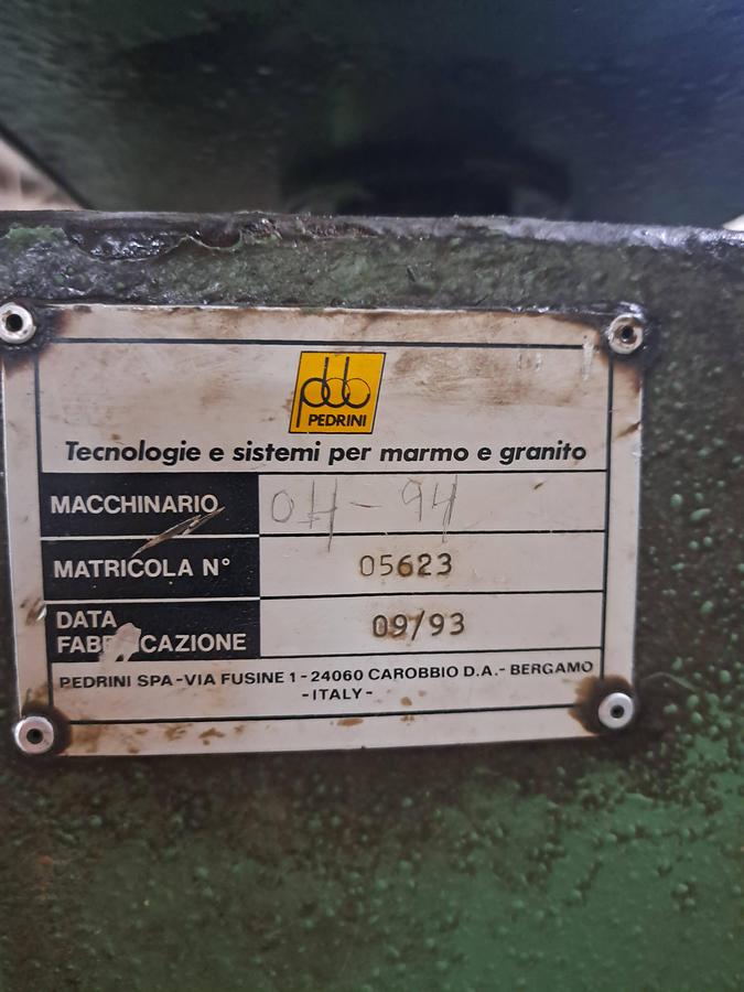 Used Máquina de ponte Pedrini