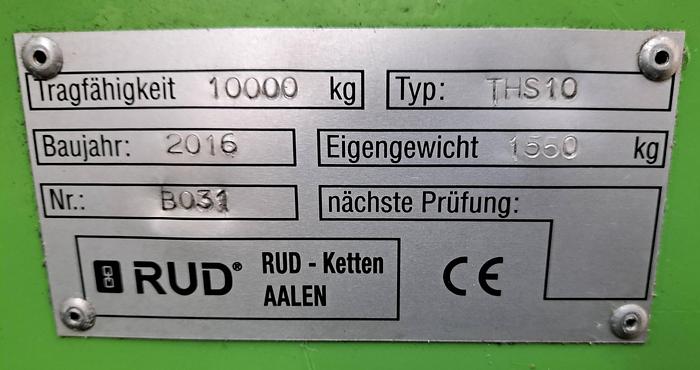 Usado Vira Moldes RUD de 32 ton