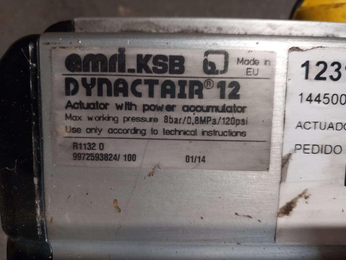 Used Valvulas controlo Pneumática Amir.Ksb Dynactair 12
