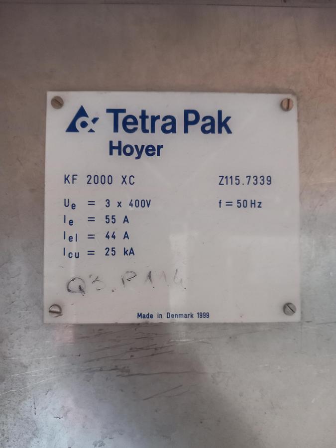 Used Congelador continuo de gelados Tetra Pack