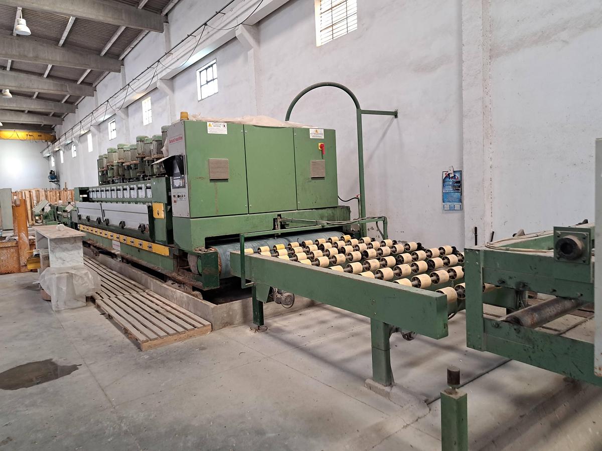 Used Linha de polimento de chapa BARSANTI MACHINE