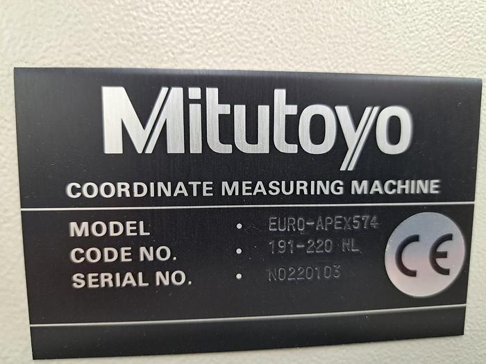 Used Medição por Coordenadas MITUTOYO Euro-Apex 574