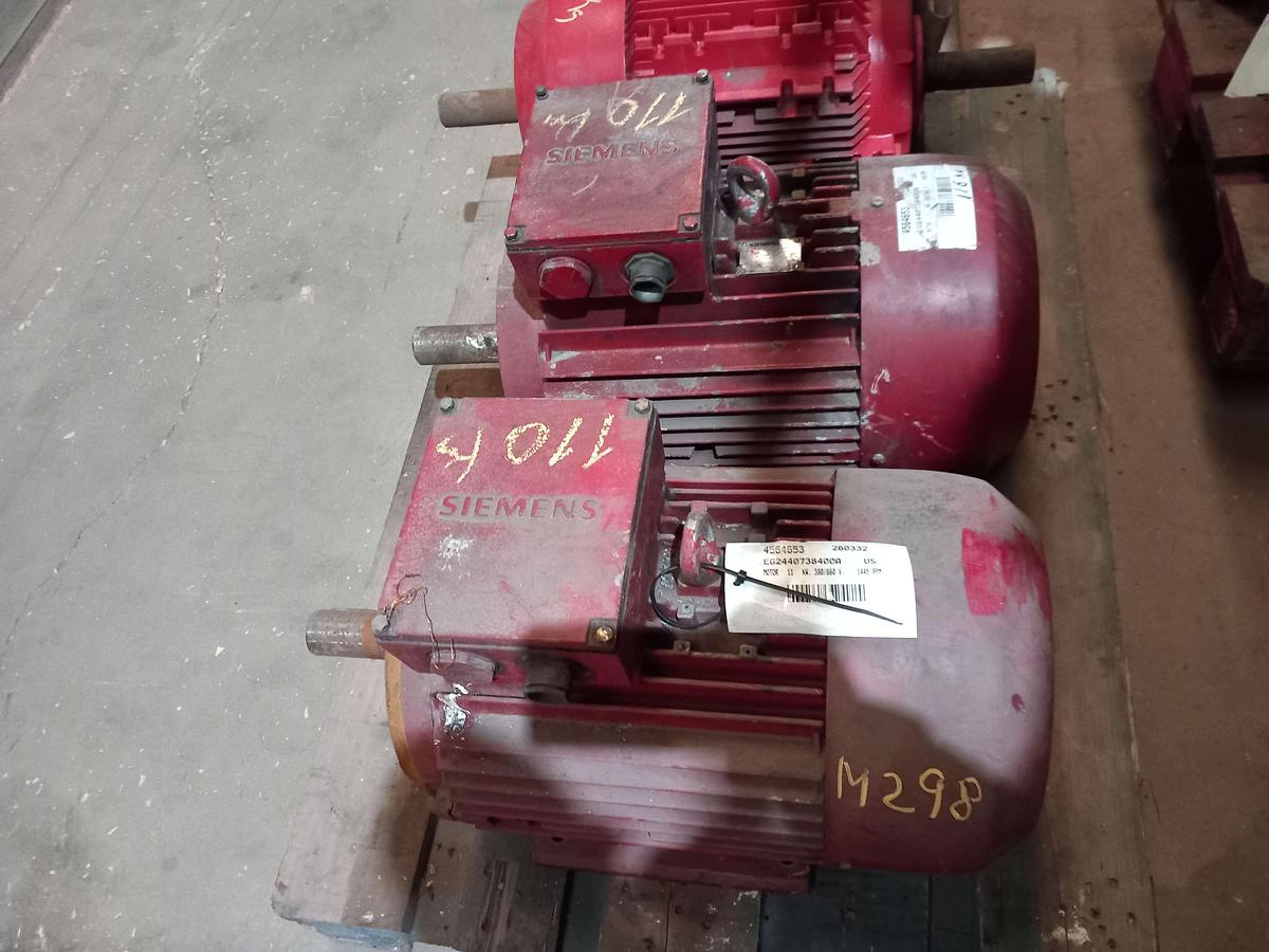 Used Motor elétrico industrial Siemens 15 CV