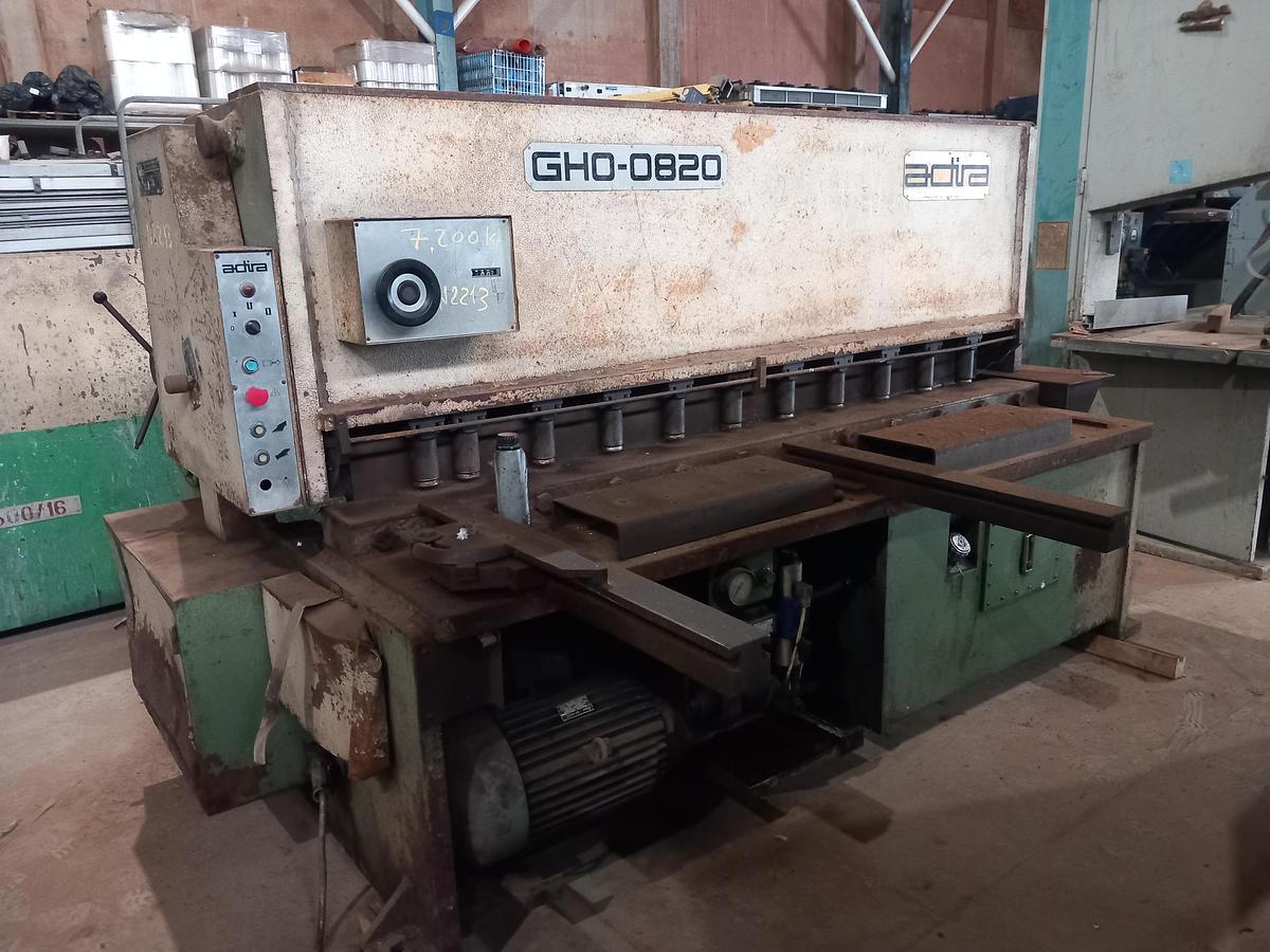 Used Guilhotina ADIRA modelo GHOT-0820