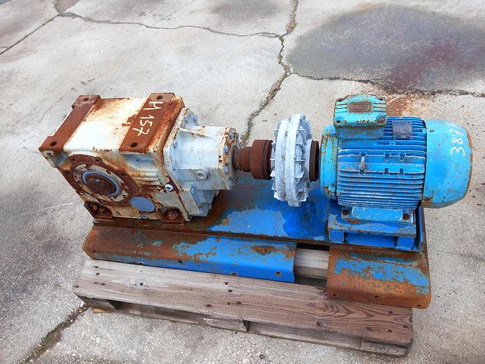 Used motor com caixa redutora Bonfiglioli