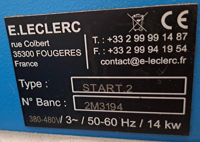 Usado Máquina de ajuste por encolhimento para todas as ferramentas ELCO Start 2