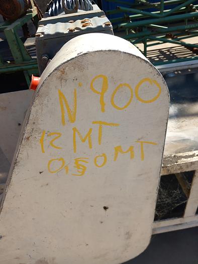 Used Tapete transportador com 12 mt