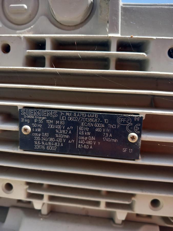 Used Ventilador 4 Kw