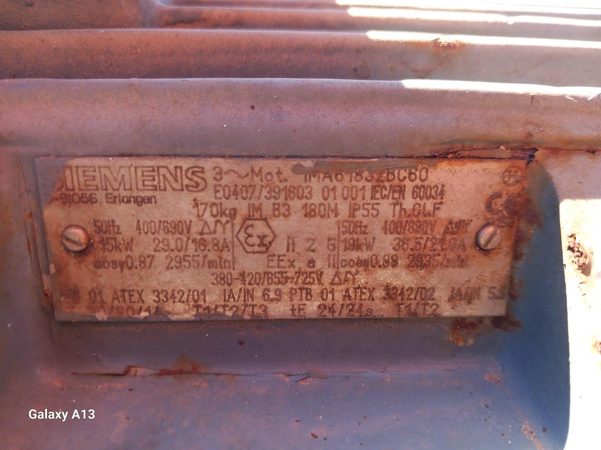 Used Siemens 1MA6138-2BC60
