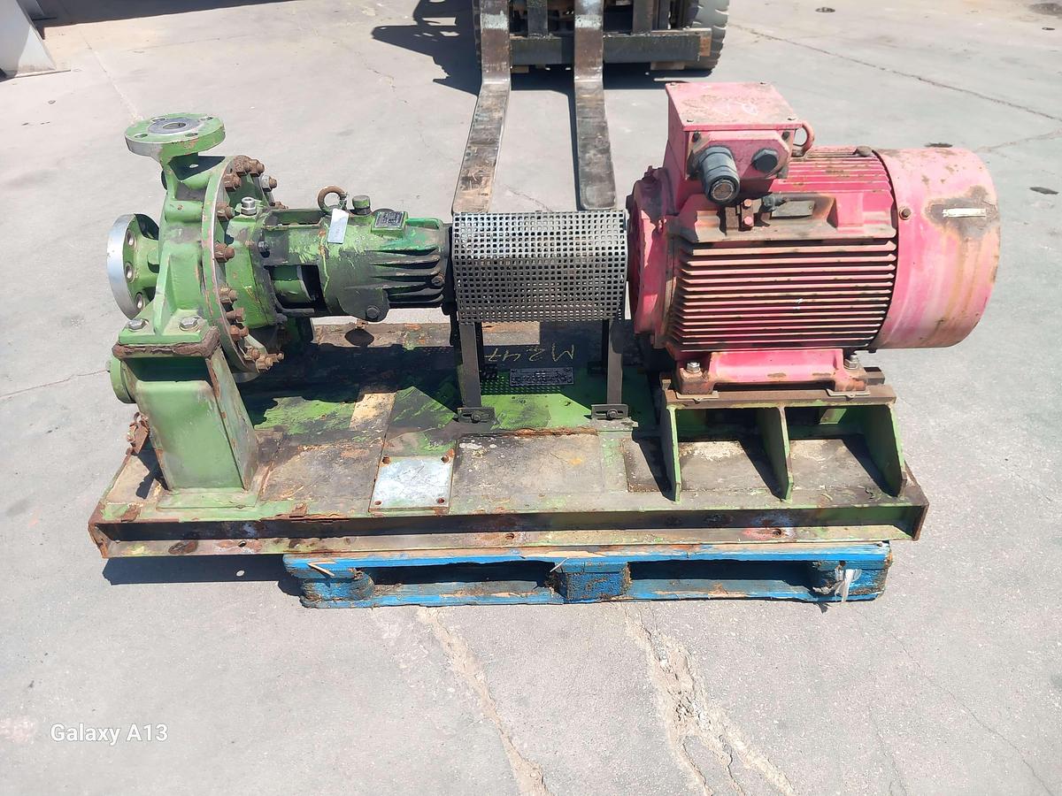 Used Motor com bomba Sulzer Weise ZE40-2315