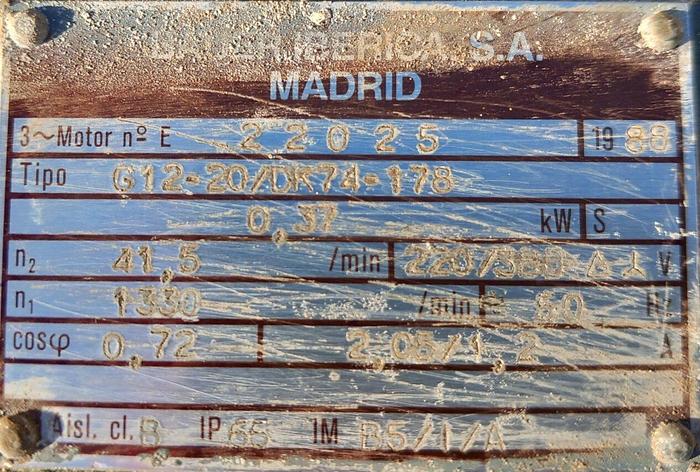 Used Válvula rotativa eclusa para transportadores