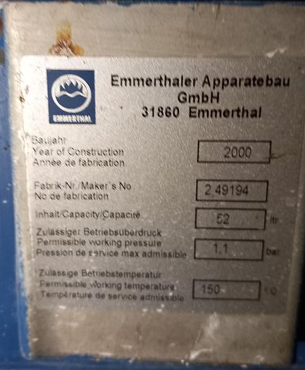 Used Bomba de vácuo de 30kw Emmerthaler Apparatebau GmbH GM10S