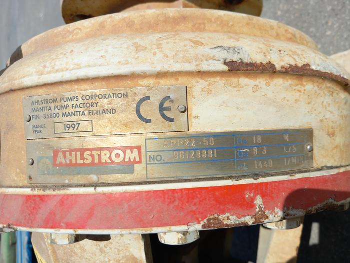 Used Motor & pump AHLSTROM APP22-50