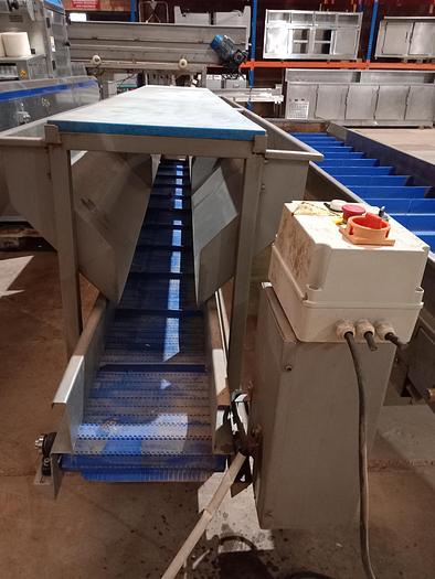 Used Bancada de seleção e triagem com tapete transportador