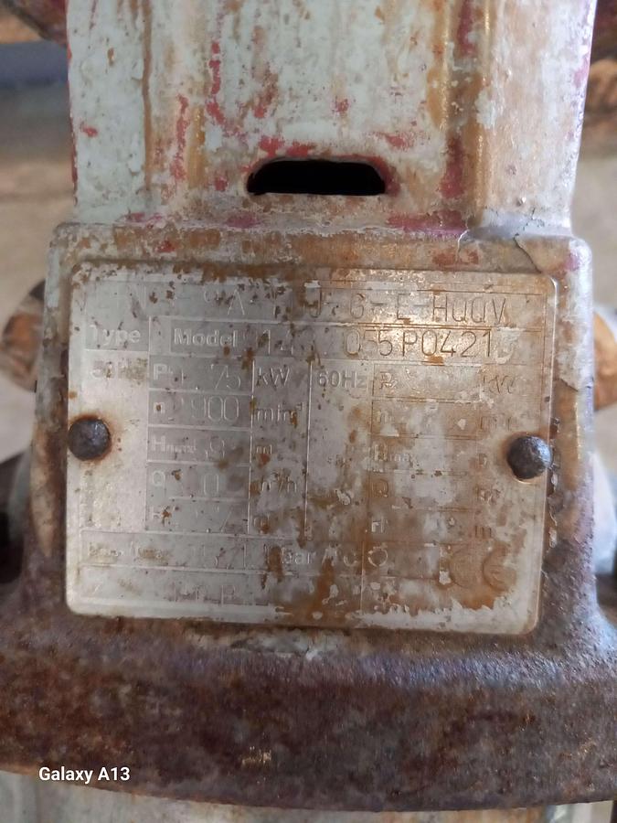 Used Motor con bomba GRUNDFOS 0,8 kw