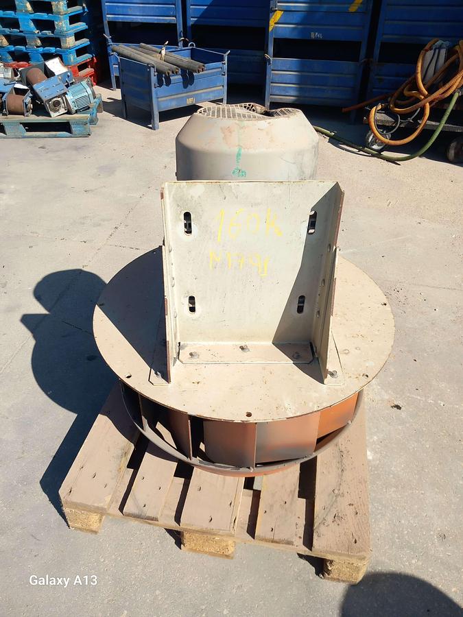 Used Ventilador Sodeca CMR-2271-4T de 11 kw
