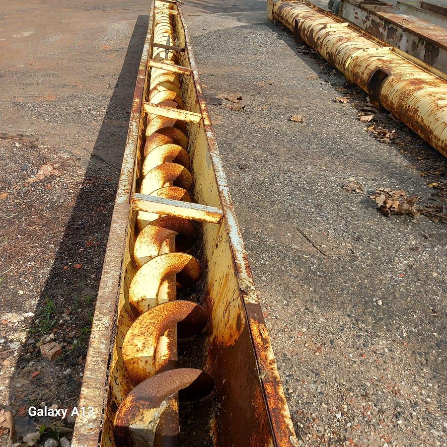 Used Transportador de rosca / sem fim de 8 metros