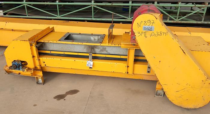 Used Tapete transportador com 3 mt