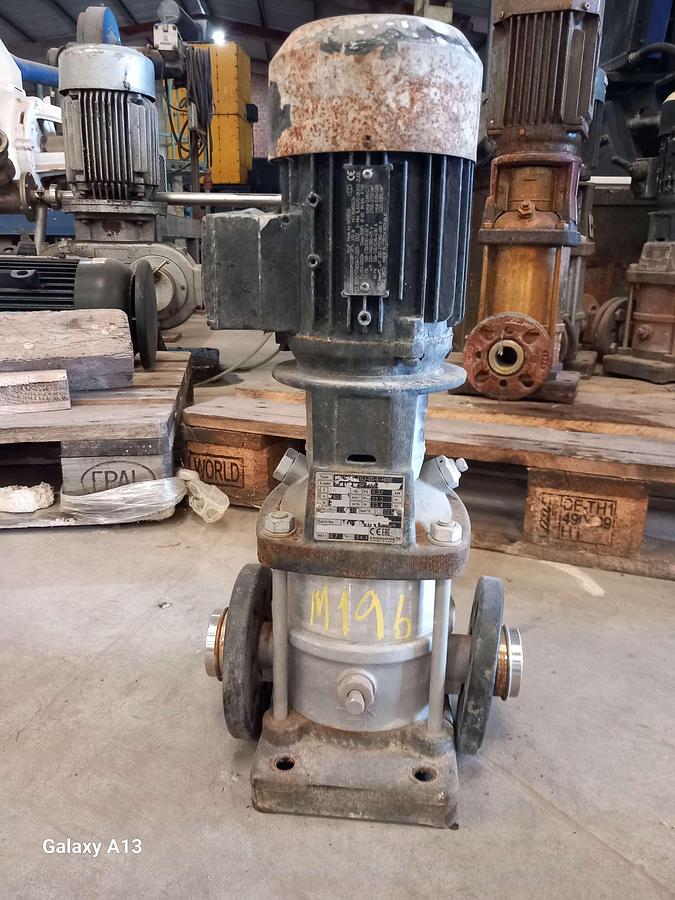 Used Motor con bomba GRUNDFOS CRN 3-5 EFG GD E HQQE